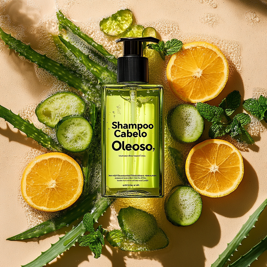 Shampoo Cabelo Oleoso
