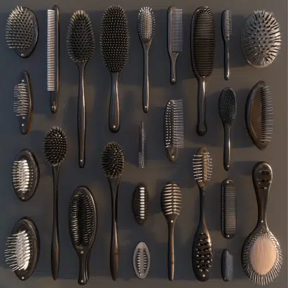 Cepillos de peluquería
